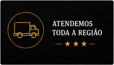 Atendemos toda a região